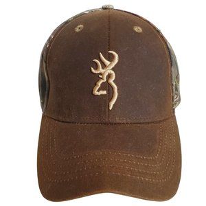 Browning Brown Camouflage Adjustable Baseball Hat Men's OS